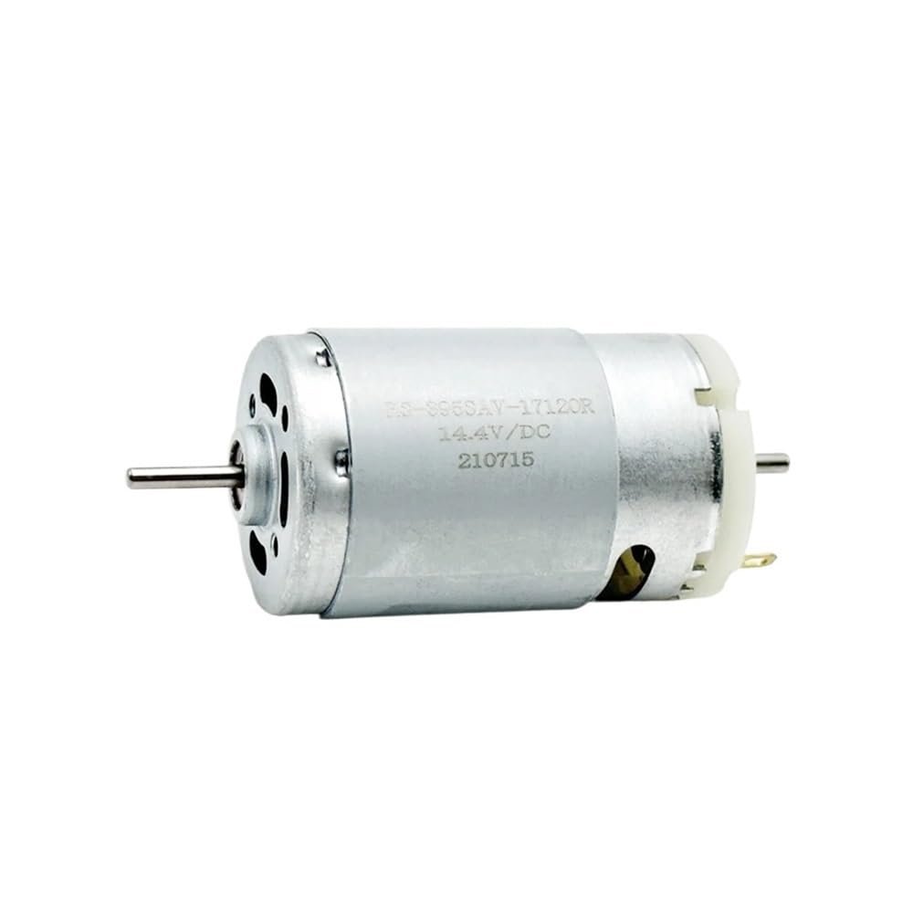 RS-395 Electronic Starter DC 6V 9V 12V 24V 7800RPM High Speed Large Torque Carbon Brush Dual Shaft DIY Toy Car Boat Model Sweeping Robot