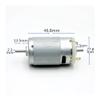 RS-395 Electronic Starter DC 6V 9V 12V 24V 7800RPM High Speed Large Torque Carbon Brush Dual Shaft DIY Toy Car Boat Model Sweeping Robot view 2