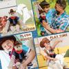 DolliBu White Squirrel Monkey Stuffed Animal Cowboy Plush with Name Personalization - Western-Themed Monkey Plush with Cute Cowboy Costume Denim Shirt Vest, Bandana, Leather Pants, and Hat - 21 Inches view 4