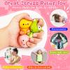 24 Pack Valentines Day Gifts for Kids Animal Squishy Toys, Valentines Cards for Kids Classroom with Stress Relief Toys Exchange Gifts for Boys Girls School Classroom Party Favors Goodie Bag Stuffers view 4
