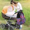 Qewfoju Elephant in Tribal Style Pattern Diaper Bag Backpack Multifunctional Baby Bags for Baby Girls & Boys Large Capacity Travel Diaper Bags for Moms and Dads view 4