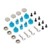 4pcs Metal Invisible Body Pillar Mount Magnetic Invisible Band R Clip Pins for 1/10 RC Crawler view 3