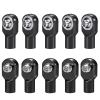 Rc Parts For Slash For Rustler For Revo For Telluride For Stampede 1/10 10PCS M3 Ball Head Aluminum Rod Ends Link Tie Joint Parts(Black) view 1