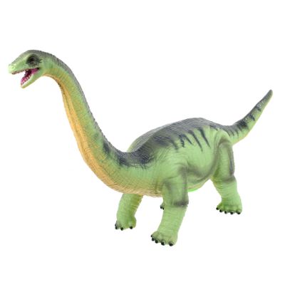 BESPORTBLE Realistic Simulation Dinosaur Model Vinyl Animal Figurine Educational Jumbo Dinosaur for Desktop Decoration Cotton-Filled Soft Vinyl Design with Vivid Postures and Bright Colors