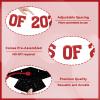 2026 Graduation Decorations - Red Glitter Class of 2026 Banner, We are So Proud of You, Congrats Grad 2026, 2026 Graduation Party Decorations (Pre-Assembly) (Red) view 3