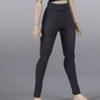 1/12 Scale Female Leggings Yoga Pants Stretchy Pants High Waist Bottoms Clothing for 6-inches Action Figure Body, 1/6 Female Sports Stretch Sportswear Pants Clothing (deep Grey) view 1