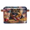 Myfsucce Foldable Fabric Storage Bins 1 Pc, Shepherd Dog Celebration Polyester Canvas Closet Storage Bins with Handles, 15x11x9.5 Inches view 1