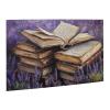 BEAROWL Vintage Adult Wooden Jigsaw Puzzle, 500 PcsOpen Pages, Old Novels & Lavender FieldEntertainment Games for Adults to Kill Time During for Friends and Family view 3