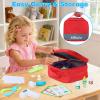 Gifts2U Kids First-Aid Kit Toy, 28-Piece Pretend Play Doctors Kit for Kids with Real Stethoscope and Storage Bag, Educational Medical Set Realistic Role Play Toy, Doctor Gift for Girls Boys Ages 3+ view 4