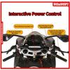 1/6 Scale Alloy Dynamic Motorcycle Model -Immersive Light and Sound Effects, Dynamic Mechanical Replication, Gift for Enthusiasts (Black) view 4