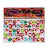 LEIQI 50pieces Silicone Rings Party with Pattern Santa Design Retro Rings for Kids view 1