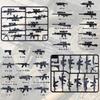 HIMIRICH U.S. Second Edition Military Weapons Pack, Military Toy Gun Set for Classic Building Blocks, 50+ Pieces WW2 Army Accessory Combination, Compatible with Major Brands view 2