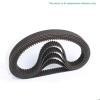 HTD 5M Rubber Closed Loop Belt Perimeter 120mm-295mm Width 8/10/12/15/20/25/30/35/40mm HTD5M Drive Belt Belt(5M-190mm,1PC_40MM) view 4