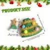 Bothyi Desk Goose Outfit Statue Costume Funny Easy to Use Cute Goose Sculpture Clothing for Lawn Holiday Spring, Christmas Tree view 3