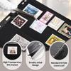 5 Sheets 10 Pages Postage Stamp Album Pages, 5 Pockets 7.7x 1.97in Stamp Collection Inserts, 9 Hole Standard Stamp Collecting Album Sleeves for Stamp Collection Binder IS010505 view 4