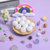 10PCS Rattle Ball Inserts 24mm Plush Crafts Doll Noise Maker Insert Rattle Box Repair Stuffed Balls for Animal Puppy Doll Pet(White) view 4