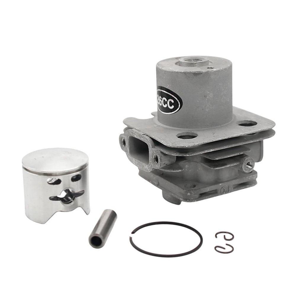 FLMLF Rc Boat 26CC Engine 4 Bolt Cylinder + Piston Kit for Zenoah CY RCMK QJ Marine Engines G260 PUM CompatibleX11