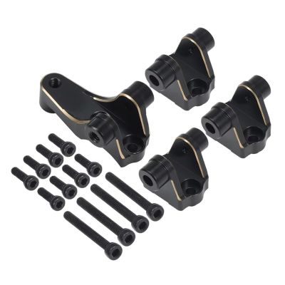Rc Upgrade Parts For TRX4 For Sport For Defender For Bronco K5 8227 For Rock 1/10 37g Brass Link Mounts With Panhard Axle Mounting RC Crawler Upgrade Parts