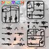 HIMIRICH Military Weapons Pack, Military Toy Gun Set for Classic Building Blocks, 80+ Pieces WW2 Army Accessory Combination, Compatible with Major Brands (11 Pack) view 4