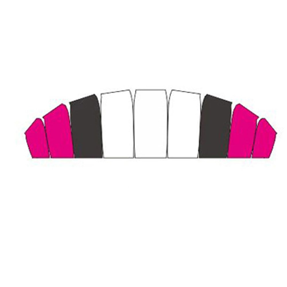 81cm RC Model Paraglider Canopy Replacement Paragliding Wing for Beginner Hobbys Outdoor Stunt Flying(1PC 81cm NO.7)