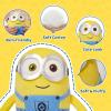 (2 Pack) 8" Minions Stuffed Animals Plush Toys (Bob) + Travel Neck Pillow with Eye Mask for Airplane Car and Home view 3