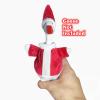 Baoblaze Desk Goose Outfit Desk Key Holder Decor Easy to Use Cute Goose Sculpture Clothing for Outdoor Lawn, Santa Shape view 4