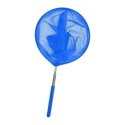 Foldable Fish Landing Net Kids Children Fishing Telescopic Metal Rod Handle Freshwater Saltwater Equipment Children Extendable