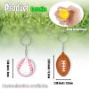 100 PCS Fidget Keychains with Squishy Stress Balls for Anxiety Relief - Calming Sensory Toys for Kids and Adults (100) view 2