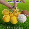 100 PCS Fidget Keychains with Squishy Stress Balls for Anxiety Relief - Calming Sensory Toys for Kids and Adults (100) view 4
