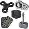 5 Pcs Fidget Toys Adults & Teen, Metal Fidgets Spinner, Hand Hammer Finger Spin Toy, Cool Gadgets Office Desk Toy Stress Relief Sensory Items for Stocking Stuffers for Teen Boys Adult Men Gift view 1