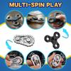 5 Pcs Fidget Toys Adults & Teen, Metal Fidgets Spinner, Hand Hammer Finger Spin Toy, Cool Gadgets Office Desk Toy Stress Relief Sensory Items for Stocking Stuffers for Teen Boys Adult Men Gift view 3