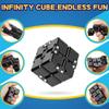 5 Pcs Fidget Toys Adults & Teen, Metal Fidgets Spinner, Hand Hammer Finger Spin Toy, Cool Gadgets Office Desk Toy Stress Relief Sensory Items for Stocking Stuffers for Teen Boys Adult Men Gift view 4