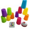 Cup Stacking Game  Educational Fun Nesting Cups, Quick Stack Challenge Set, Portable Learning Toy, Develops Fine Motor Skills, Hand-Eye Coordination for Kids, Classroom, Healing view 1