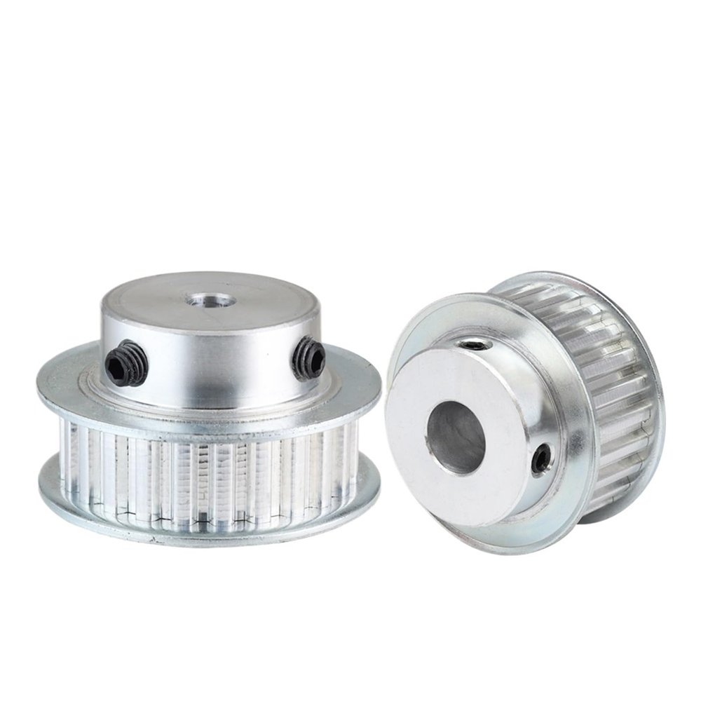 XL-24T Alloy Pulley Trapezoidal Tooth BF Shape Teeth Pitch 5.08mm Bore 6/6.35/8/10/12mm Pulley Wheel 1Pcs(14 mm,for Belt Width-10 mm)