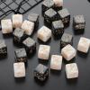 24 Pcs Token Dice Counter 1/+1 MTG Counter Dice D6 Plus and Minus Dices Kit Acrylic Board Game MTG Accessories for M-TG CCG Card Gaming (White&Black) view 4
