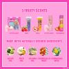 Barbie Beauty Mini Train Case Set Includes Lip Gloss Tube, Lip Balm, Lip Gloss Compact for Girls Party Sleepovers by Townley Girl view 3