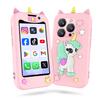 Kids Phone for Girls, Mini Smartphone for Age 3 and Above, Mini Phone with Dual Camra/HD Touch Screen/Video&Phone Call/App Download/Music Player/GPS,Christmas Birthday Gifts Toddler Phone for Kids view 1