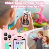 Kids Phone for Girls, Mini Smartphone for Age 3 and Above, Mini Phone with Dual Camra/HD Touch Screen/Video&Phone Call/App Download/Music Player/GPS,Christmas Birthday Gifts Toddler Phone for Kids view 4