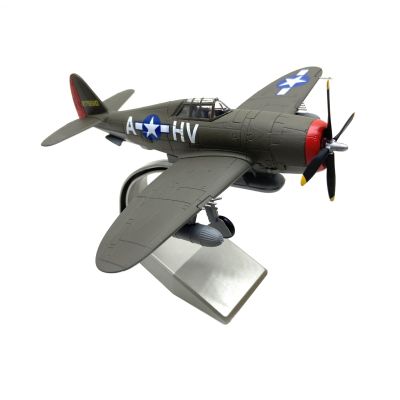 CHICHIYANG 1:72 USAAF for Republic P-47 Thunderbolt Fighter Model Alloy High-Simulated Aircraft Miniature for Collection & Display
