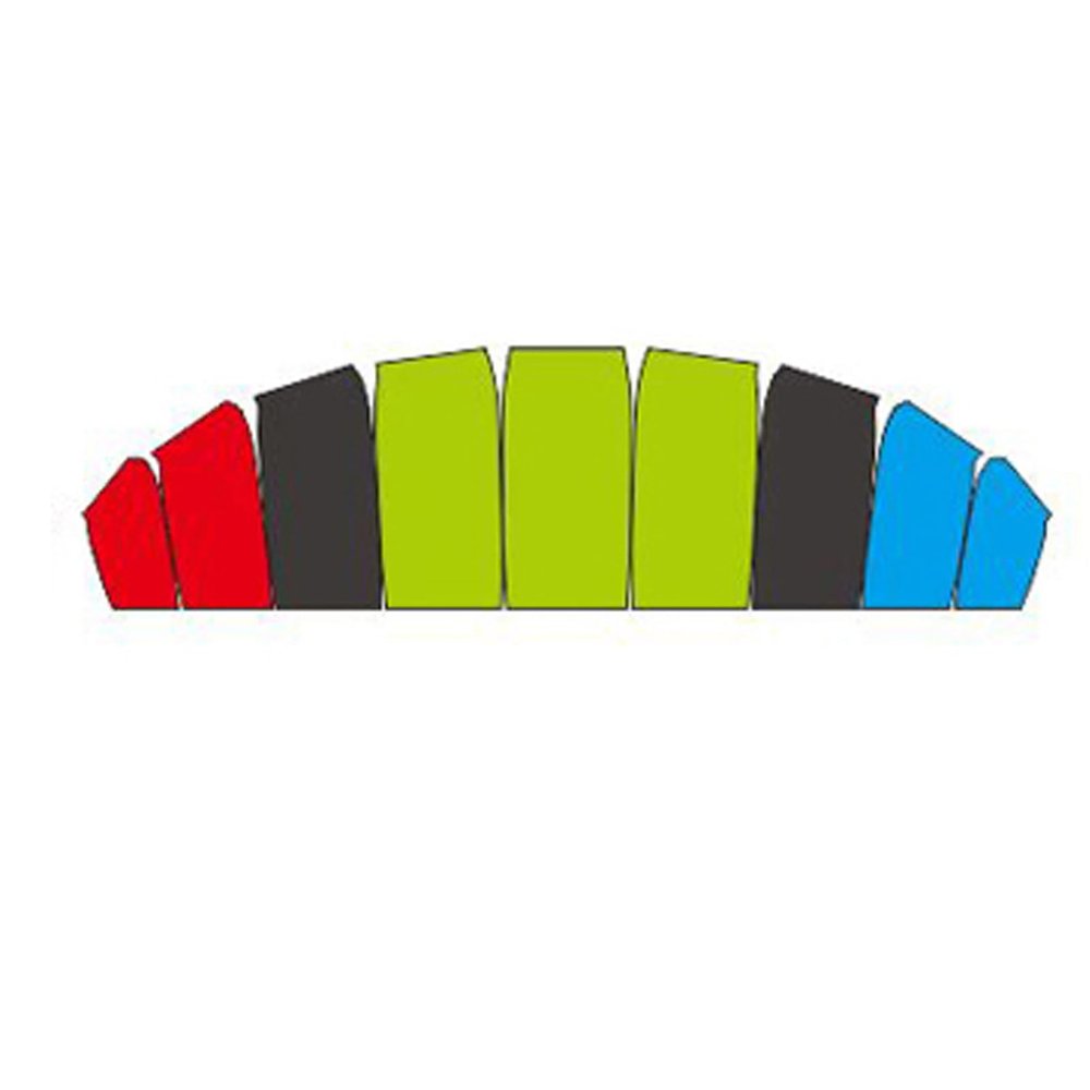 81cm RC Model Paraglider Canopy Replacement Paragliding Wing for Beginner Hobbys Outdoor Stunt Flying(1PC 81cm NO.8)