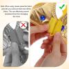 22" Golden King Crown Luxurious Prince Princess Queen and Kings Crowns, Adjustable Birthday Diadem Hat Dress-Up Set Royal Medieval Cosplay Birthday Party Prom Accessory Supplies Headwear Photo Props view 4