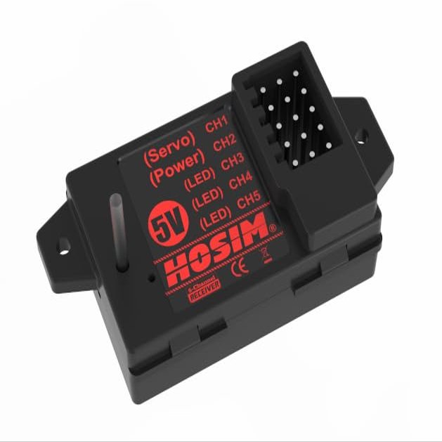 Hosim Receiver for 1:8 X27 X25 RC Car Parts F28-JS01 1/8 Scale High Speed RC Car Truck Crawler Buggy Accessory Replacement