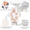 Kigai Metal Fire Dragon Portable Diaper Changing Pad, Foldable Travel Diaper Changing Pad with Built-in Pillow, Waterproof Baby Changing Mat for Newborn, Infant view 3