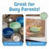 o'doe Baby Bowls  Stainless Steel Baby Feeding Bowls with Suction | Non-Slip Toddler Bowls for Self Feeding | BPA-Free Kids Bowls for Baby Food | Stainless Steel Bowls Kids view 4
