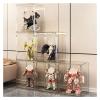 QLKJZML Large Capacity Storage Box Organizer for Figures Acrylic Box Clear Blind Box Showcase Makeup Organizer for Bag Display Dustproof(XL(27x36x25.5cm),2pcs) view 3