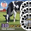 WARM FUZZY Toys Farm Reels for Viewfinder 3 Slides with 21 HD 3D Images, Farm Life Refill Discs for Kids & Adults, Retro Classic Educational Toy Accessory view 2