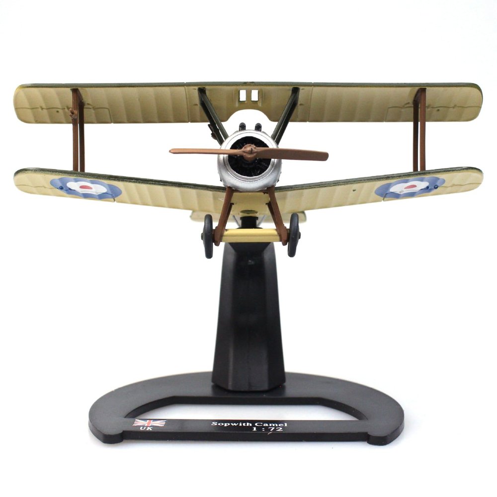 NATEFEMIN 1:72 WWI British Sopwith Camel F.1 Biplane Fighter Model Simulation Aircraft Model Aviation Toy Aircraft Kits for Collection and Gift