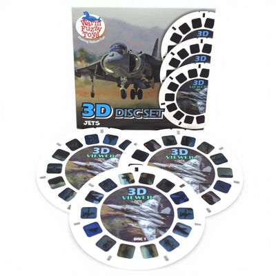 Viewfinder Reels Jets | 3 Reels & 21 HD 3D Images