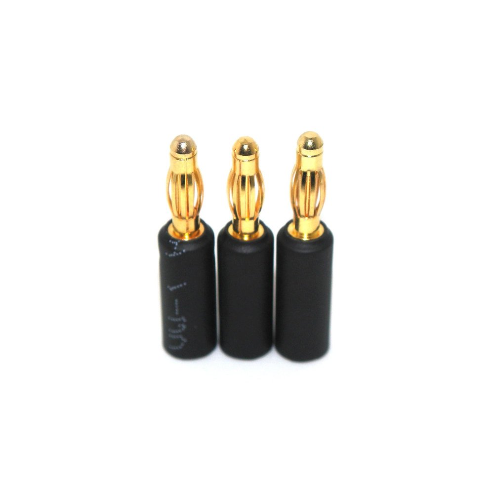 3PCS 4mm Male to 5.5mm Female Bullet Adapter Connector Castle Mambo ESC Extension