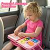 Seozio Busy Board Montessori Toys, Educational Activity Book Board Sensory Travel Toy for Toddler Girls, 8 in 1 Preschool Learning Activities, Quiet Book Gift for Kids. view 2